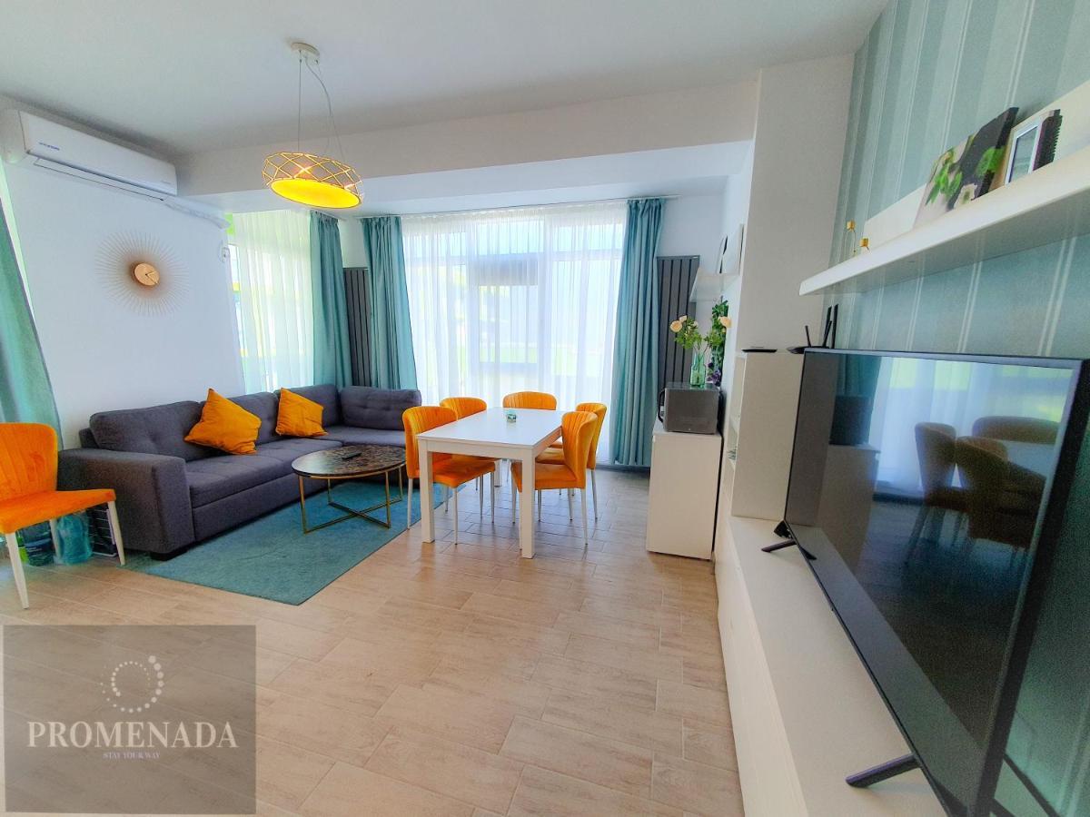 Melisea Aparthotel Pool & Spa Mamaia Nord Năvodari Exteriör bild