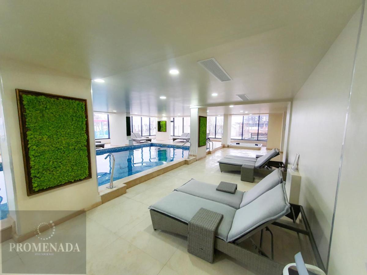 Melisea Aparthotel Pool & Spa Mamaia Nord Năvodari Exteriör bild