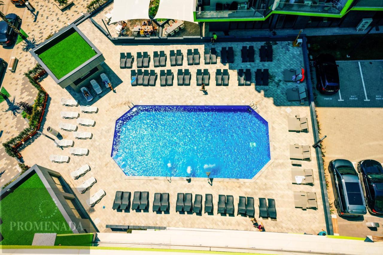 Melisea Aparthotel Pool & Spa Mamaia Nord Năvodari Exteriör bild
