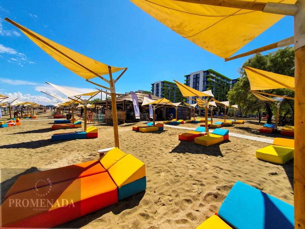 Melisea Aparthotel Pool & Spa Mamaia Nord Năvodari Exteriör bild