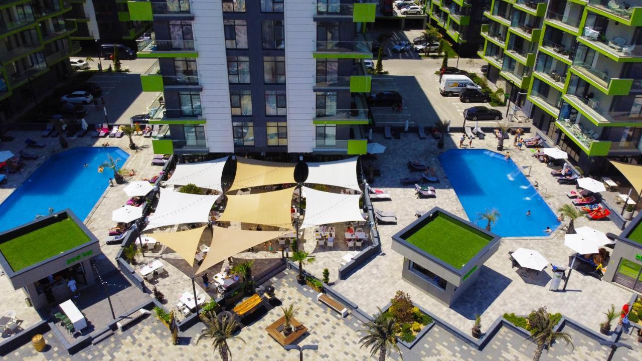 Melisea Aparthotel Pool & Spa Mamaia Nord Năvodari Exteriör bild